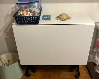 Craft, sewing table.