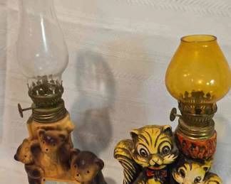 Little Lamps With Animals