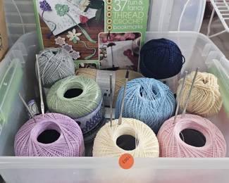 LOT OF CRAFT / KNITTING ITEMS