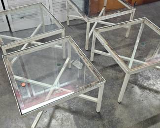 GLASS TOP TABLES