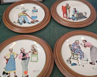 FRAMED NORMAL ROCKWELL PICTURES