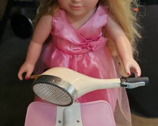 DOLL AND DOLL SCOOTER