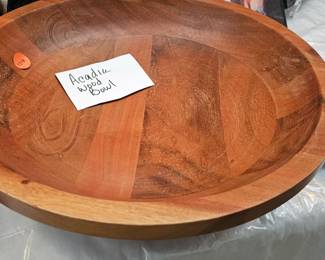 WOOD BOWL