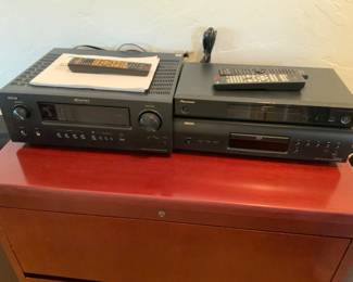 Denon and Pioneer 