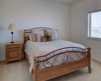 Iron and Pine Bedroom Set