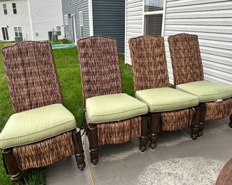Lane Venture outdoor dining chairs