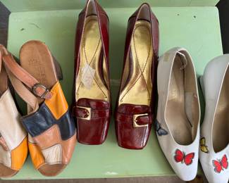 Gorgeous vintage shoes.  More available. 