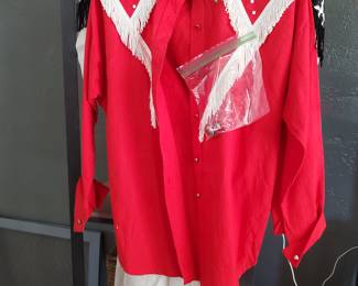 Shirt with matching earrings!