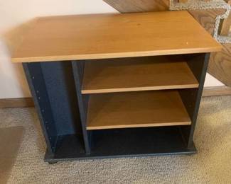 Small office shelf. 22x28x17. With adjustable shelves. Located in the basement