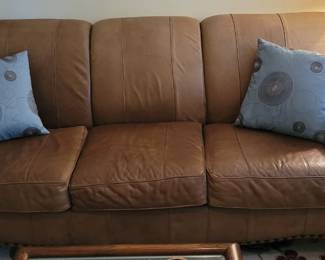 Leather sofa