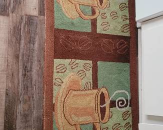 Rectangular kitchen rug