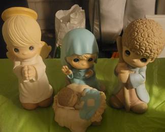 Large Precious Moments Nativity Scene