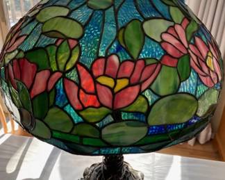Leaded Glass Lamp