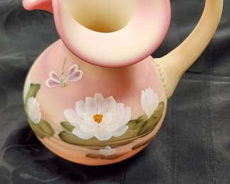 Fenton Burmese Uranium Glass