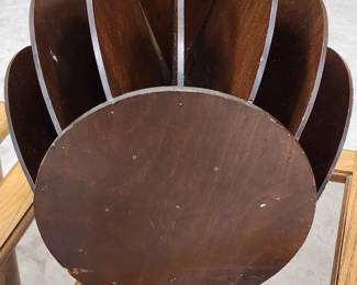 Art Deco magazine rack. 