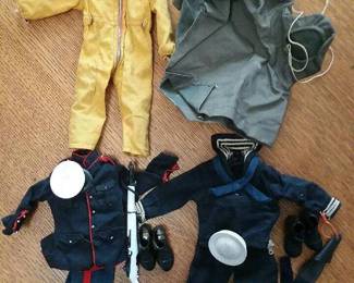 GI Joe / combat man clothes and accessories