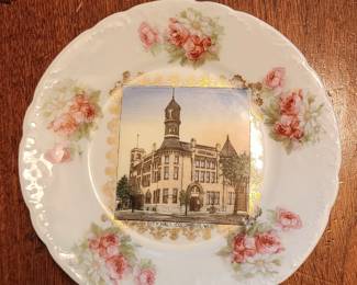 Columbus Wi souvenir plate