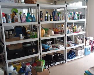 Cleaning supplies, coolers, decor, and more! 