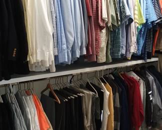 His closet 