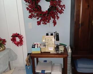 Baby Lock sewing machine and accessories 