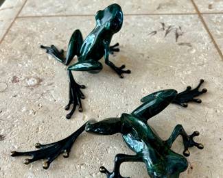Tim Cotterill Bronze Frogs