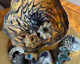 Blown Glass in the manner of Dale Chihuly