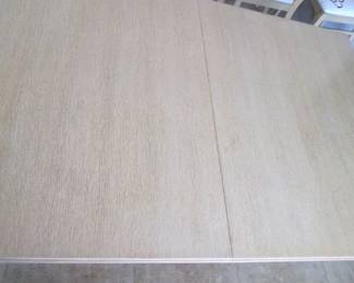Table Top Finish:  Cerused Lime (Subtle 2-Tone Look)
