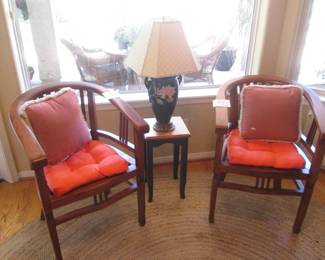 Pair of Teak Chairs