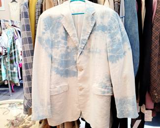 Hugo Boss tye died blazer