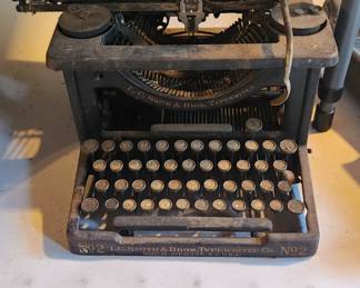 Antique L.C. Smith & Sons typewriter 