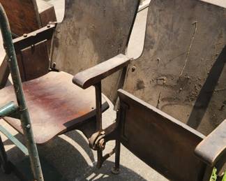 Double theater seat set