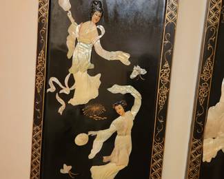 Details of carved panels