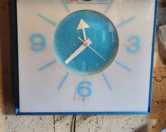 Pepsi electric clock - works