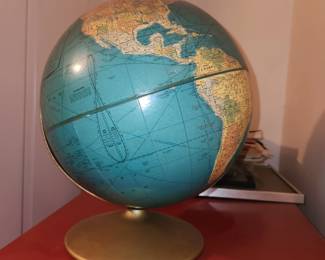 Vintage globe