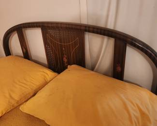 Metal headboard full size bed