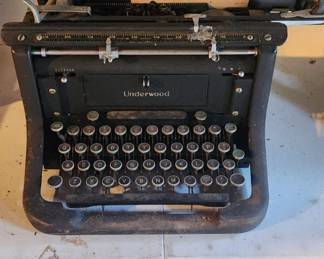 Underwood typewriter