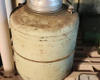 Old, heavy water jug