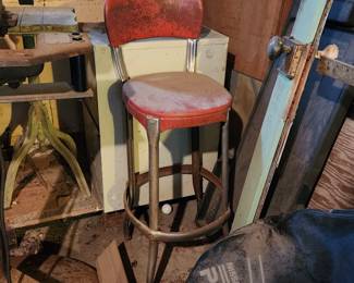 Red stool