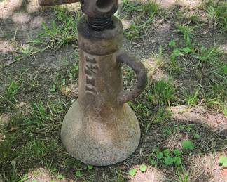 Old truck jack