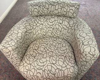 Custom Upholstered Pub Swivel Chairs