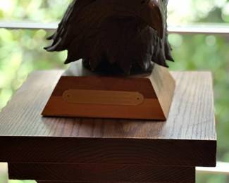 Limited Edition "Lindbergh" Eagle Head by WILLIAM H TURNER (80/1000)