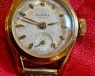 18K GOLD Ladies ROLEX Watch