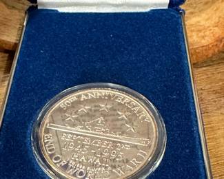 SILVER End of WWII Commemorative Proof
