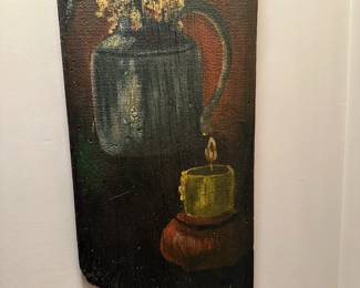 Hand Painted Reclaimed Barn Wood Art