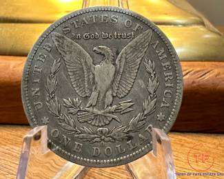 1886 O Morgan Silver Dollar