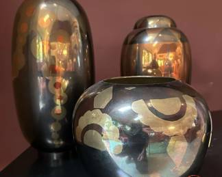 THE STUDIO Metal Vases