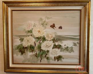 Original Oil on Canvas Signed R. LEMAITRE