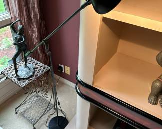 Postmodern Articulated Metal Floor Lamp
