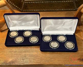 1922 - 1925 Silver Peace Dollar Sets