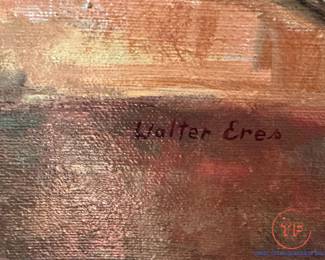 Original Oil on Canvas Still Life by WALTER ERES